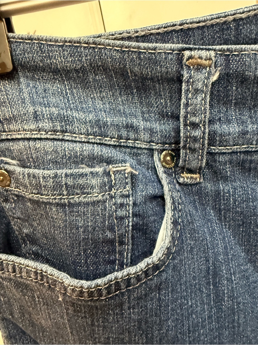 Nine West Women's Blue Straight-Leg Jeans - Picture 3 of 10